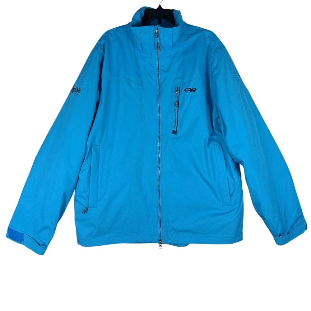 Outdoor Research 54990 Igneo Jacket Men's L Blue Waterproof Insulated Ski Coat